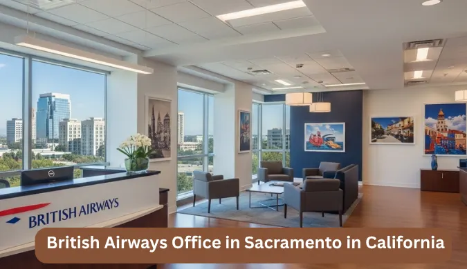 British Airways Office in Sacramento in California